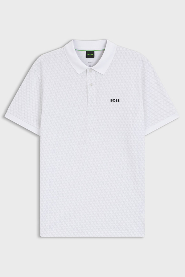 ΜΠΛΟΥΖΑ POLO BOSS - 100 ΛΕΥΚΟ